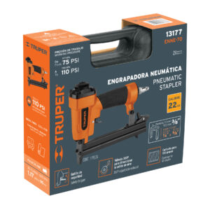 Engrapadora neumatica, calibre 22, truper 13177